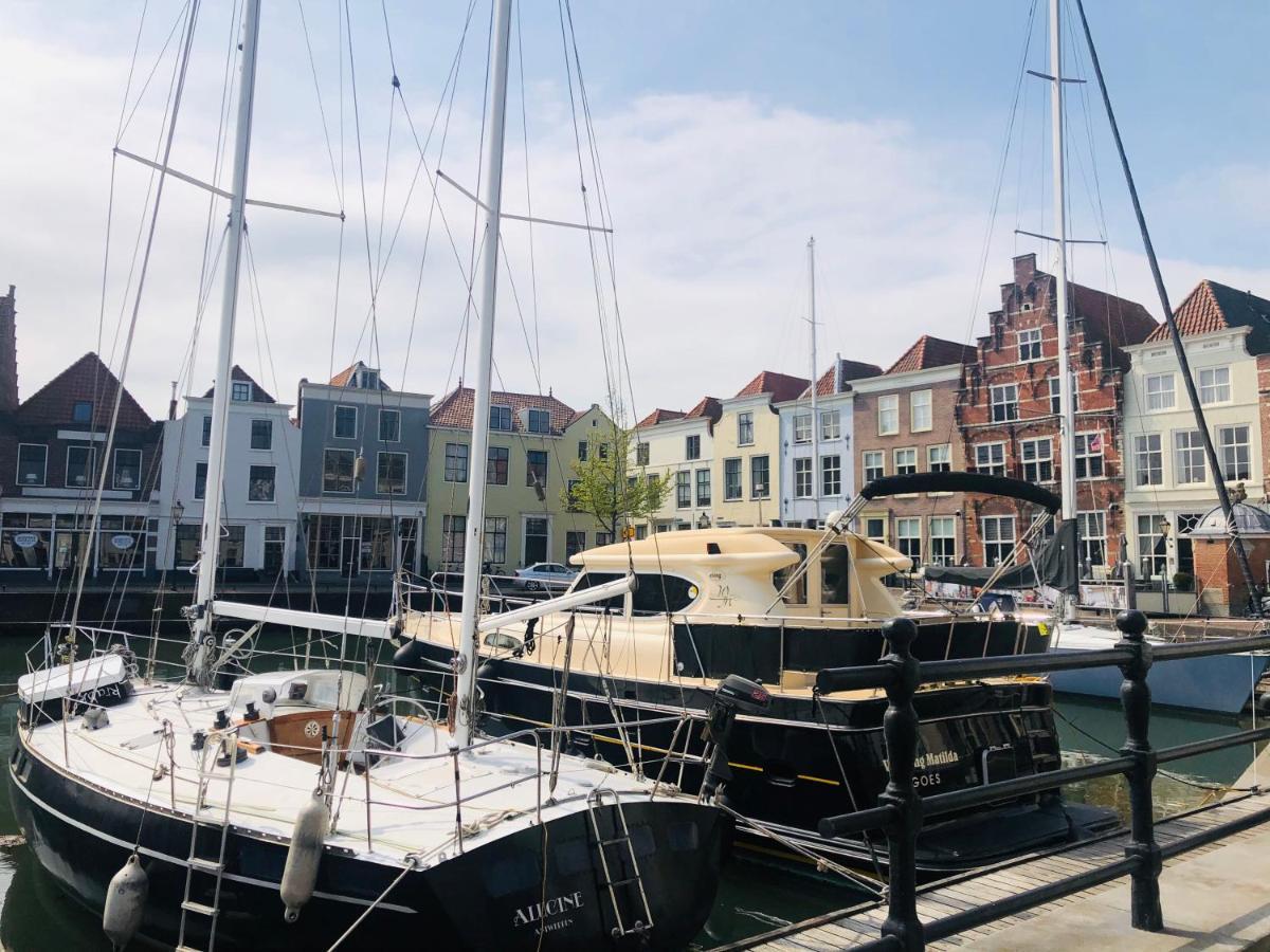 Private House With Patio In Historic Center Villa Goes Eksteriør billede